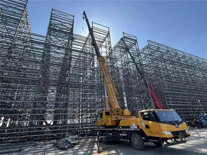 Gudang rak pemindahan kenderaan pertama di China siap dan dihantar